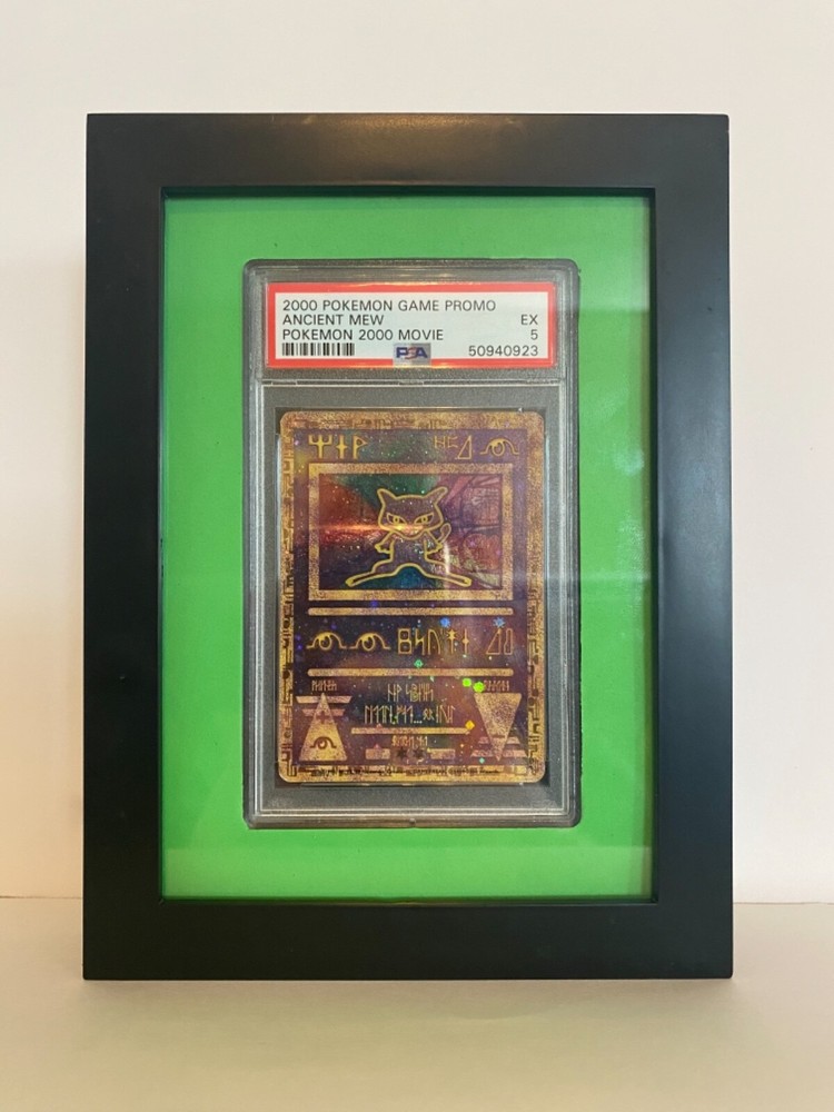 Single Graded Card Frame - Black