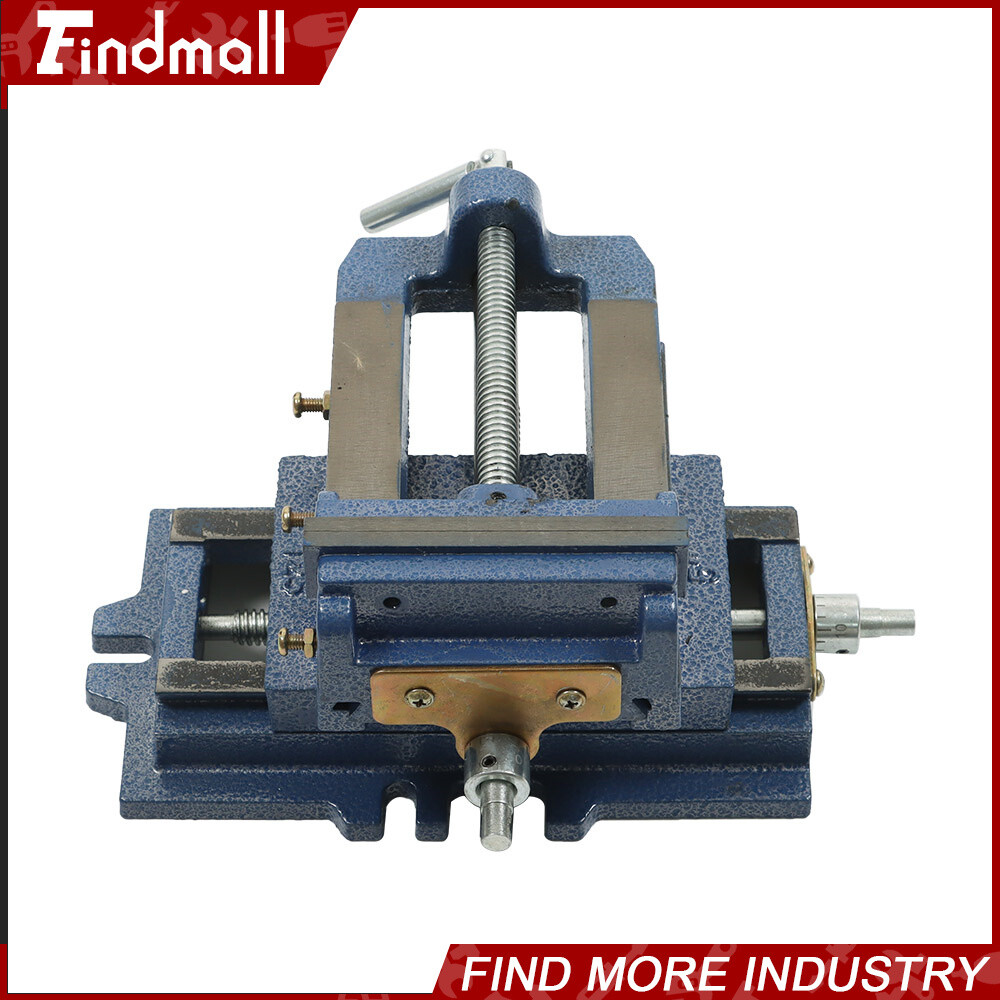 For Cross Slide Vise Drill Press Metal Milling 2 Way Heavy Duty Clamp Machine 5"