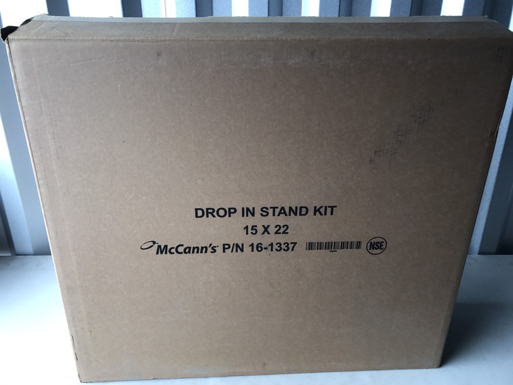 McCann's Drop In Ice Combo Stand Model 16-1337 NEW