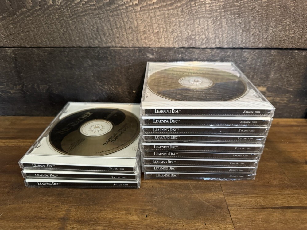 Zygon The Learning Machine 12 CD Software Package User Guide 9 Cds Unopened