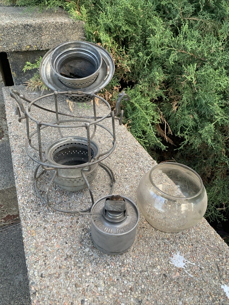 Burlington Route Railroad Lantern