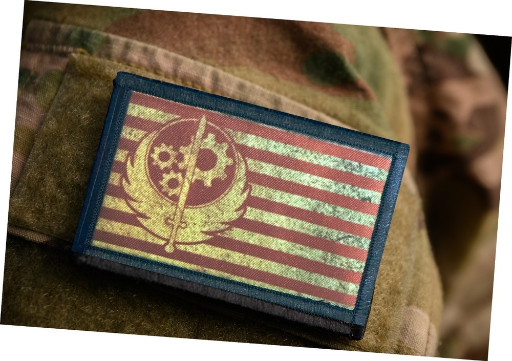 New California Republic Morale Patch Tactical - NCR Flag Patch