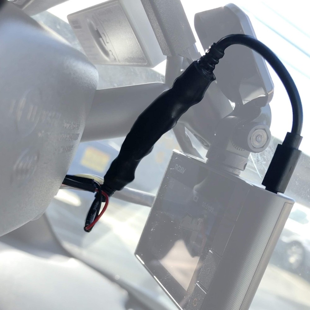 SimpleUSB 12V to MicroUSB Two-Prong Universal Dashcam Adapter