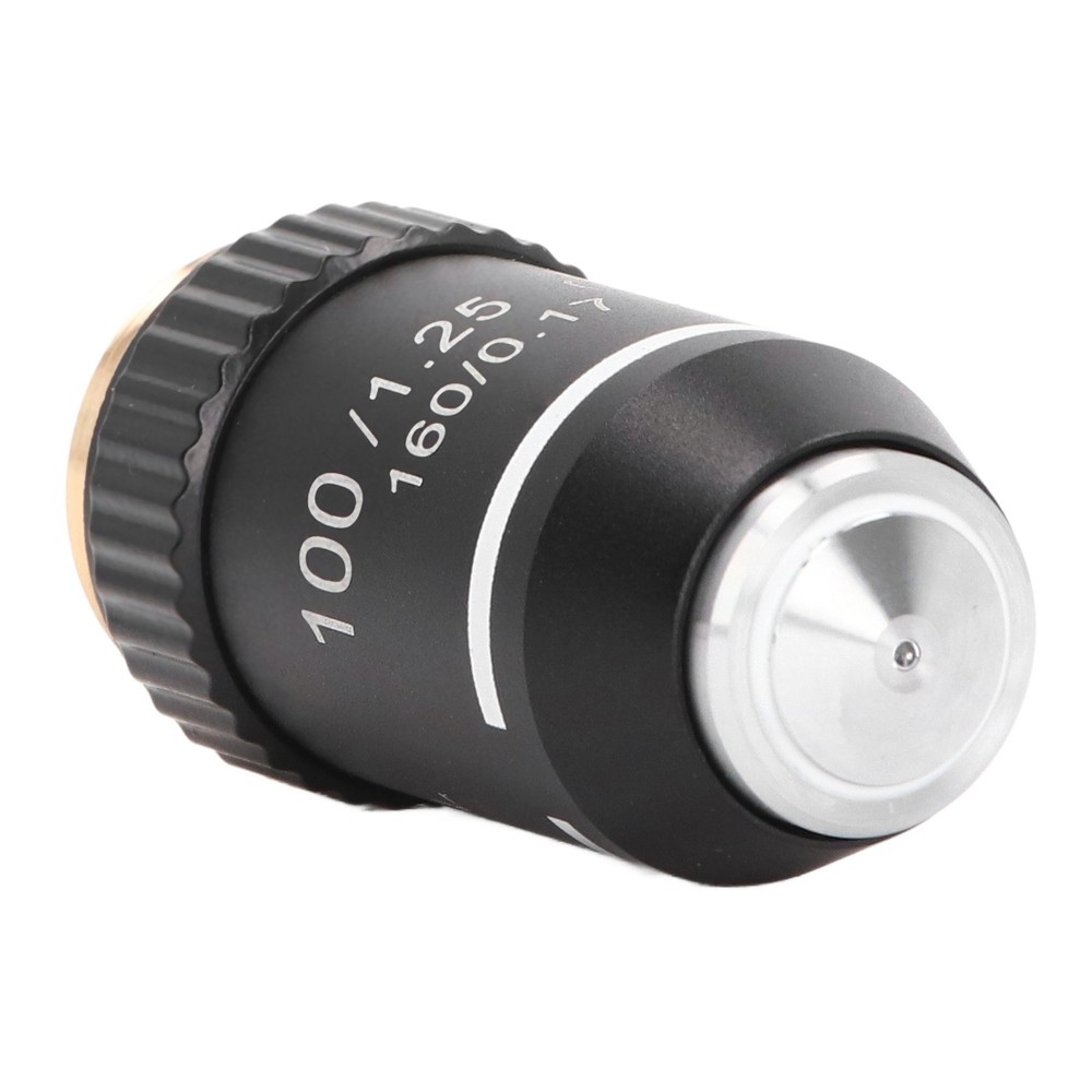 Microscope Objective Lens Replacement 100X Magnification High Power Lens New