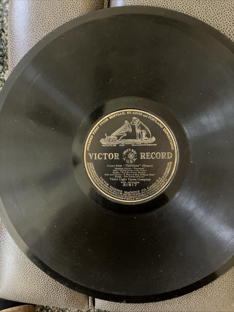 1908 Victor Talking Machine Record 18686-A+B William Robyn