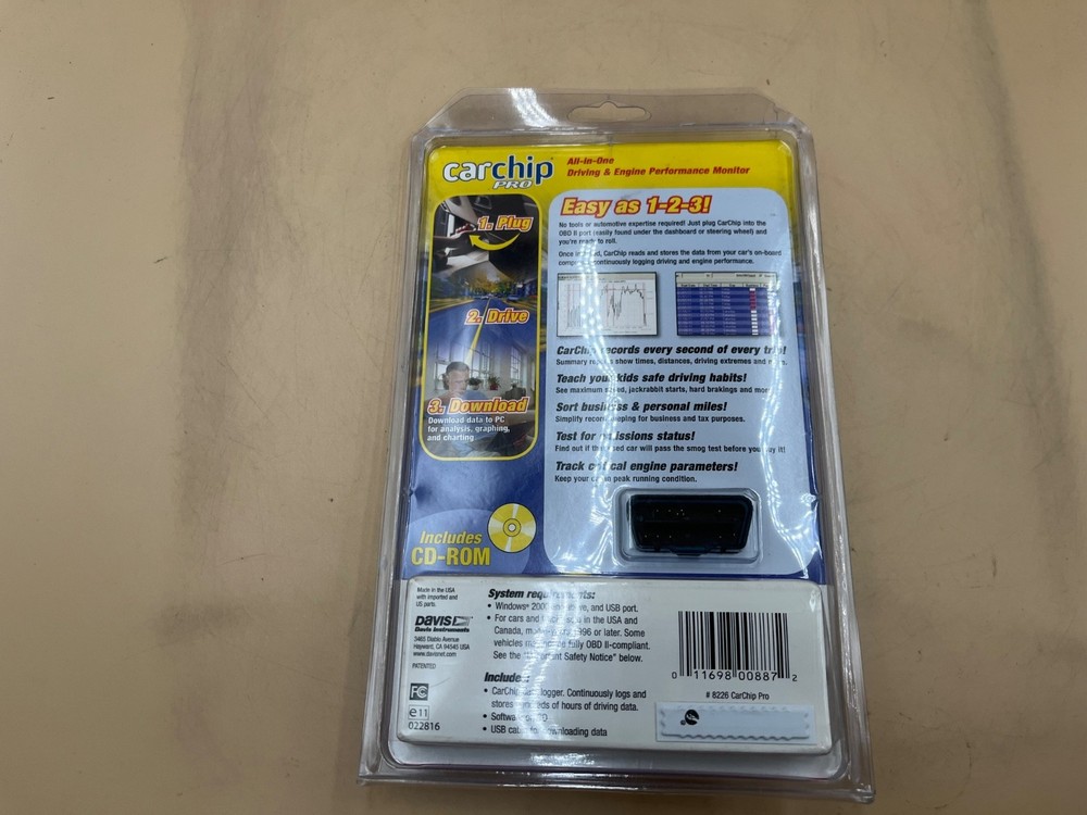 Davis CarChip Pro 8226 OBDII OBD II Code Reader Scanner