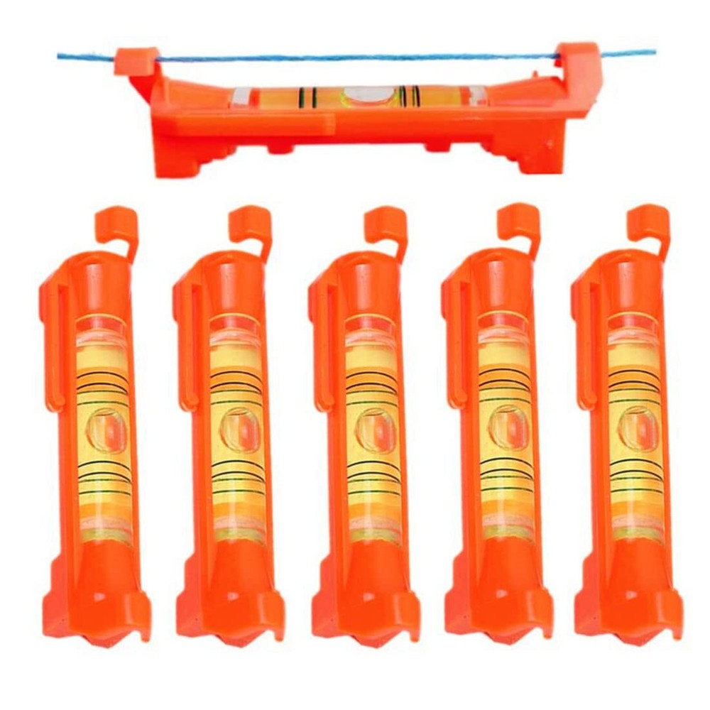 5 Pcs Hanging Line Level String Level Tools for Layout Brick Working Site Lining