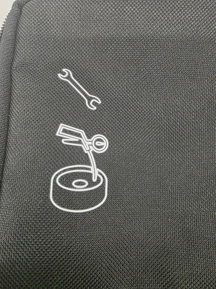 Universal Air Tool Compressor Accessory Kit Storage Carry Case Bag Black