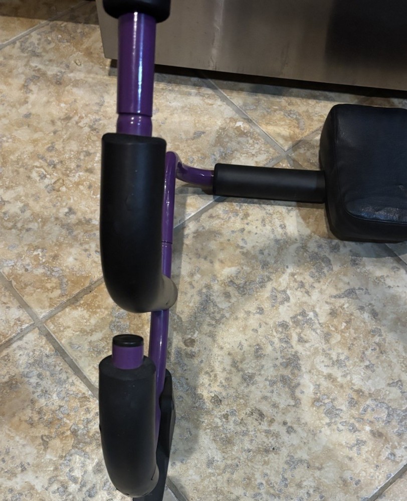 Original Purple Ab Roller Plus Crunch Rocker For Abdominal Exercise Stabilizer