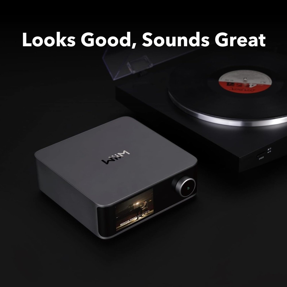 Ultra Music Streamer & Digital Preamp | 3.5" Touchscreen, Compatible with Google
