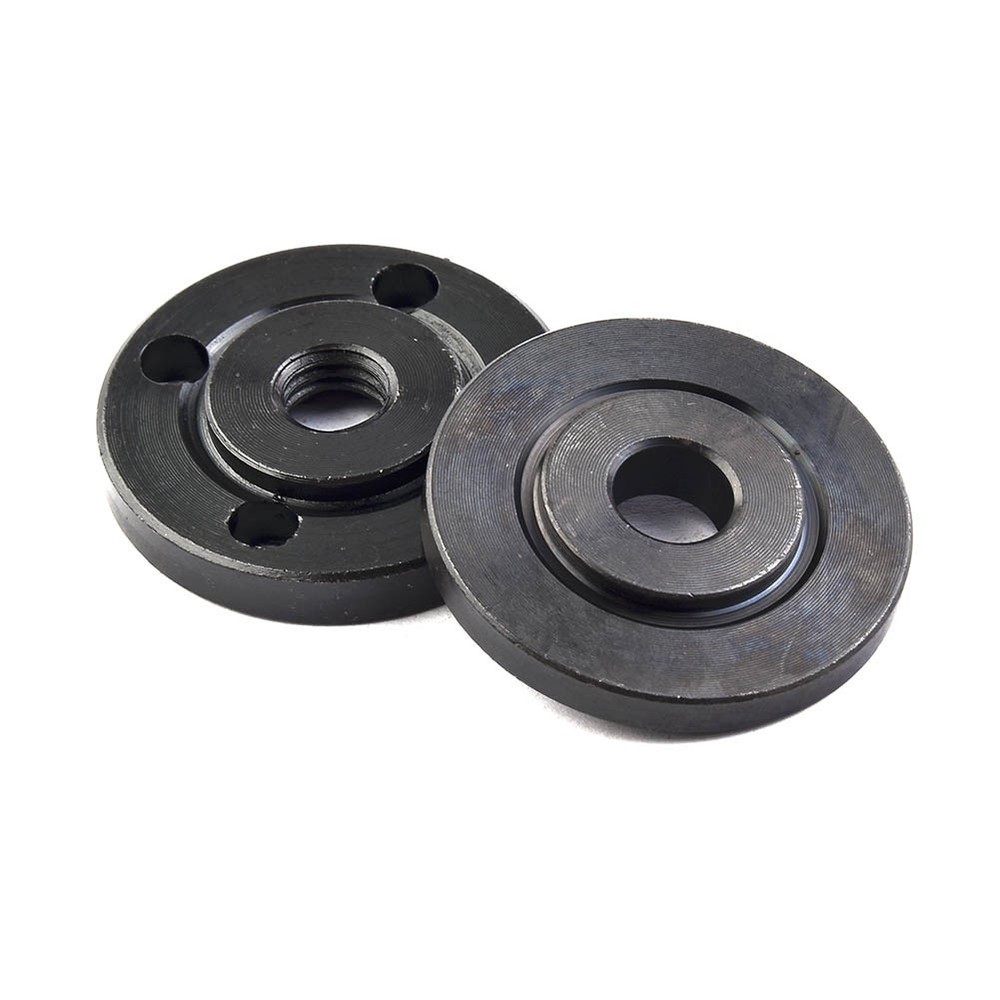 1 pair Flange Nut For Angle grinder type 100 Thread replacement Fixing tool