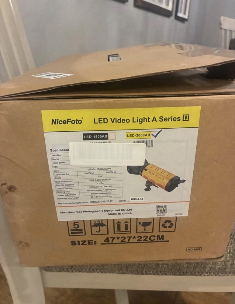 NiceFoto LED Video 2000A Series II