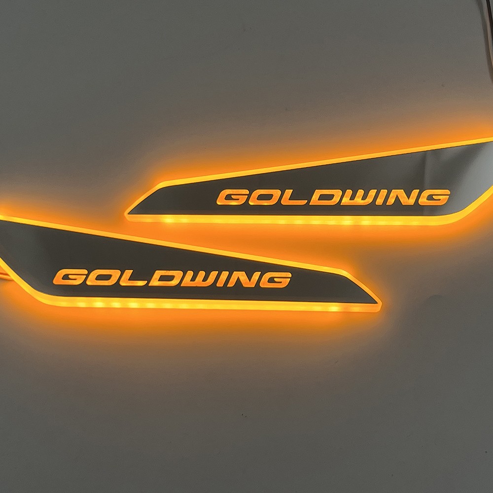 Front Brake Fork Mounted LED Lights For Honda Goldwing GL1800 F6B 2018-2024