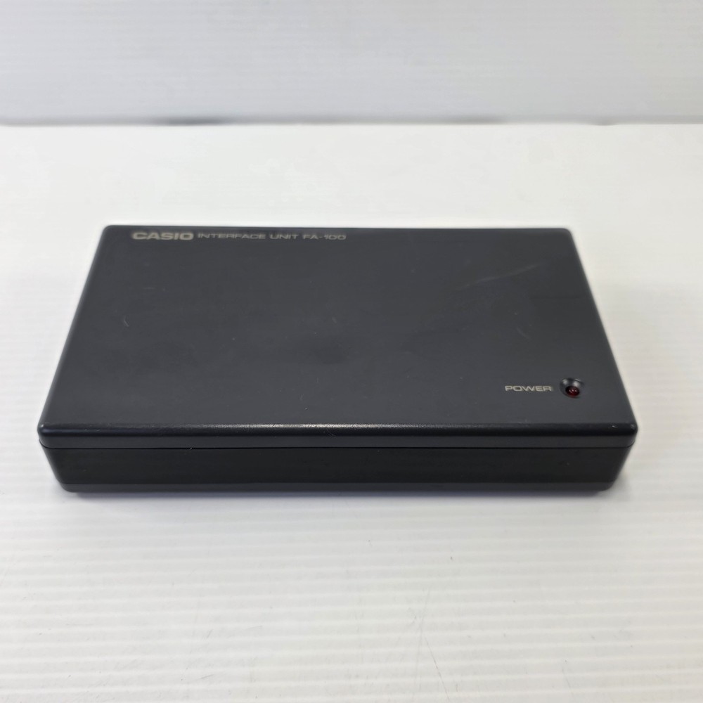 Casio FA‑100 Interface Unit Vintage Calculator RS‑232 Untested Japan