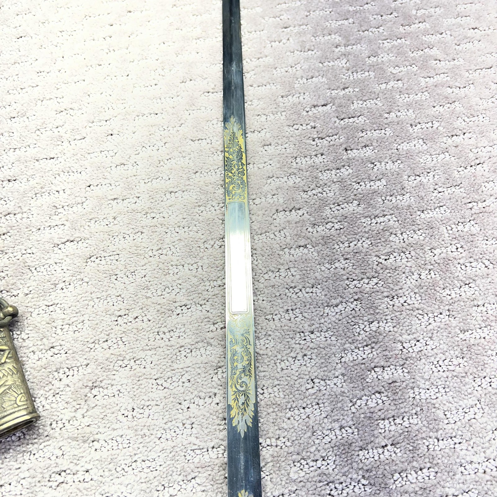 Vintage J.H. Wilson Knights Templar Ceremonial Sword Smallsword Bone Handle USA