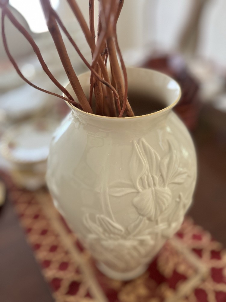 Lenox Vase 8.5” x 14.5H