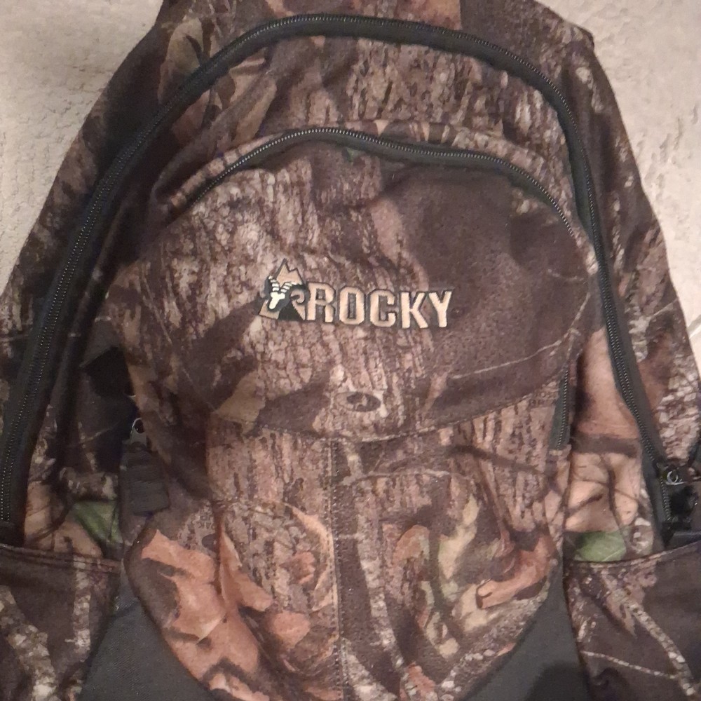 ROCKY Mossy Oak Camo Camping Backpack