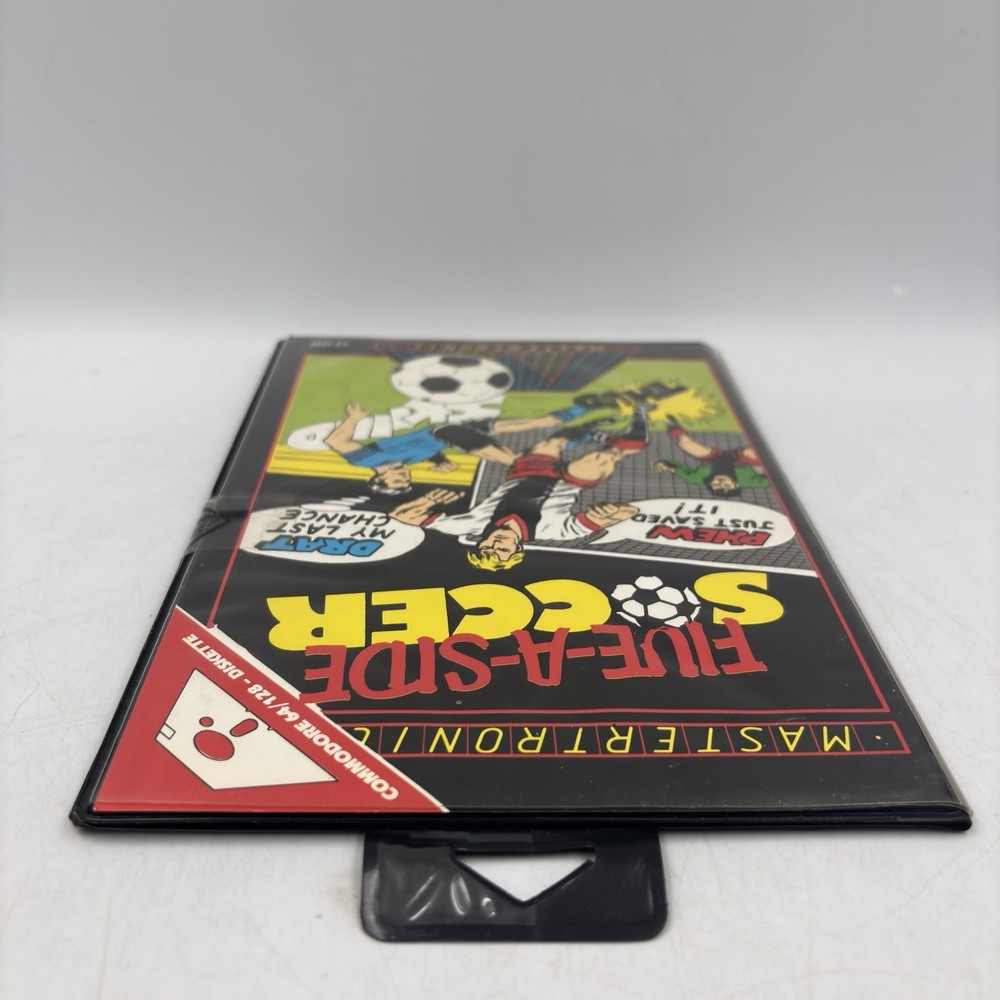 New Sealed Five-A-Side Soccer C64/128 Commodore 64/128 Software Game Diskette