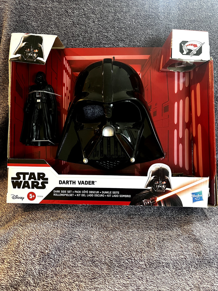 darth vader mask - mask and figurine pack