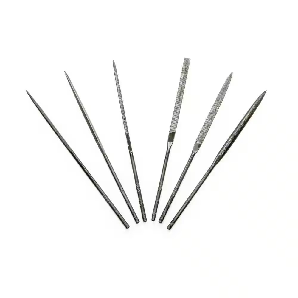 Nicholson 5-1/2 In. Assorted Hobby/Craft Mini File Set (6-Piece)