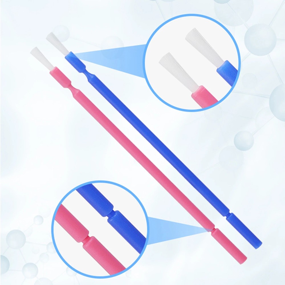 10Pack Dental Disposable Long Type Micro Brush Bendable Gingival Applicator Tips