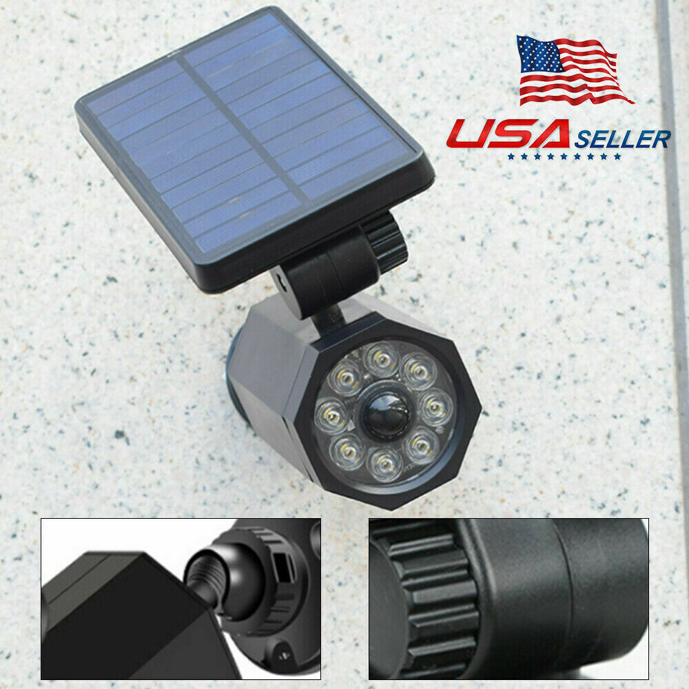 LED Solar Outdoor Lights with Motion Sensor Super Bright Solar Lights Landscape