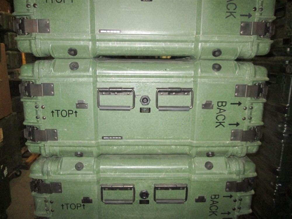 Rackmount 06U x24 ECS Legacy Composite Shock Mount Rack Case Shockmount