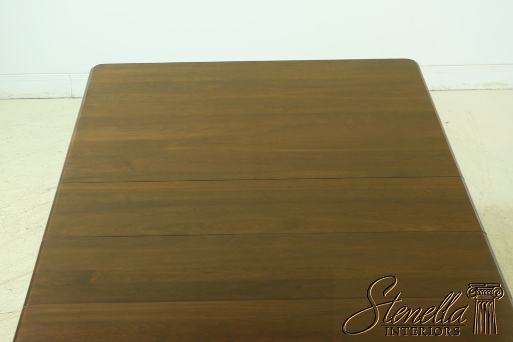 LF53262: STICKLEY Queen Anne Cherry Dining Room Extension Table