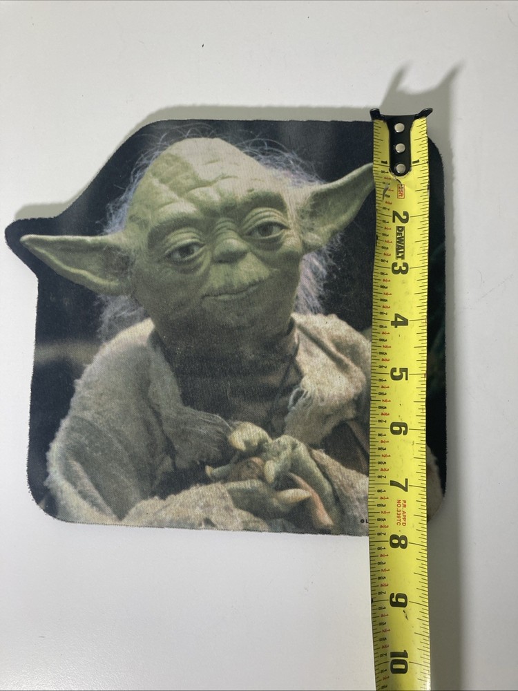 Star Wars Yoda Jedi Master Computer Mouse Pad / Mat
