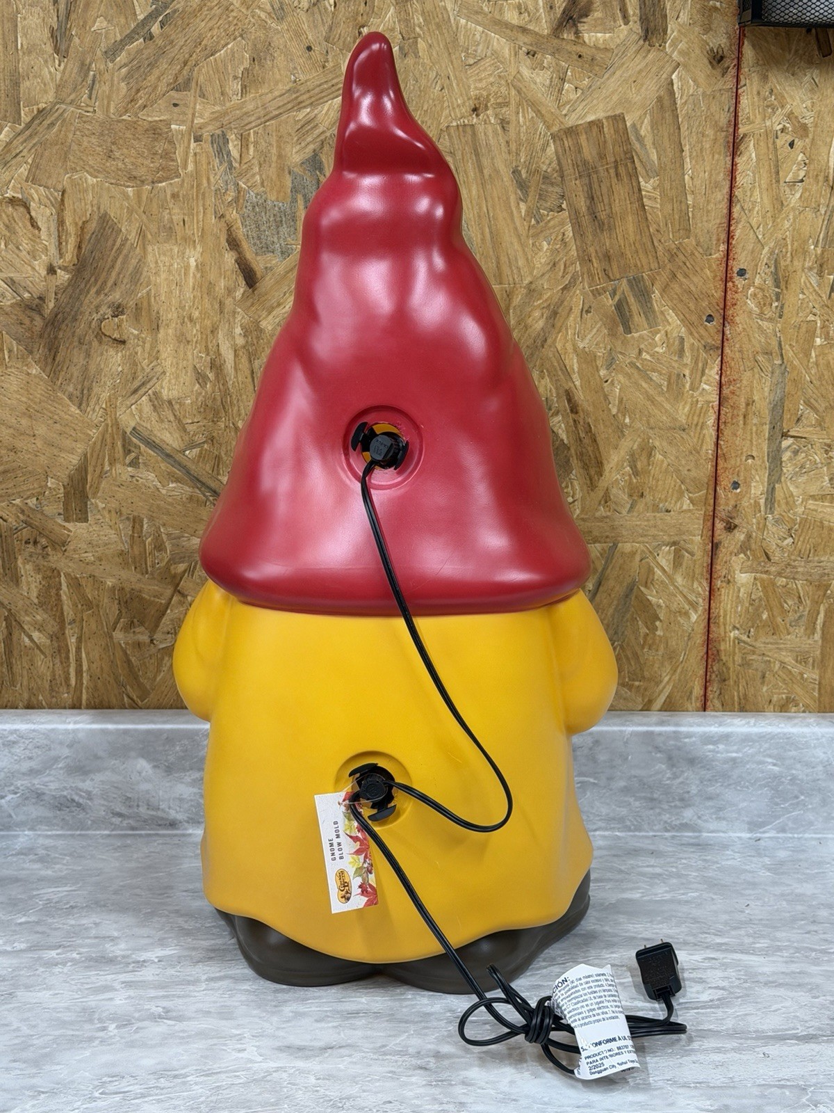 NEW Cracker Barrel 2025 Fall Autumn Harvest Blow Mold Gnome & Sunflowers 24"