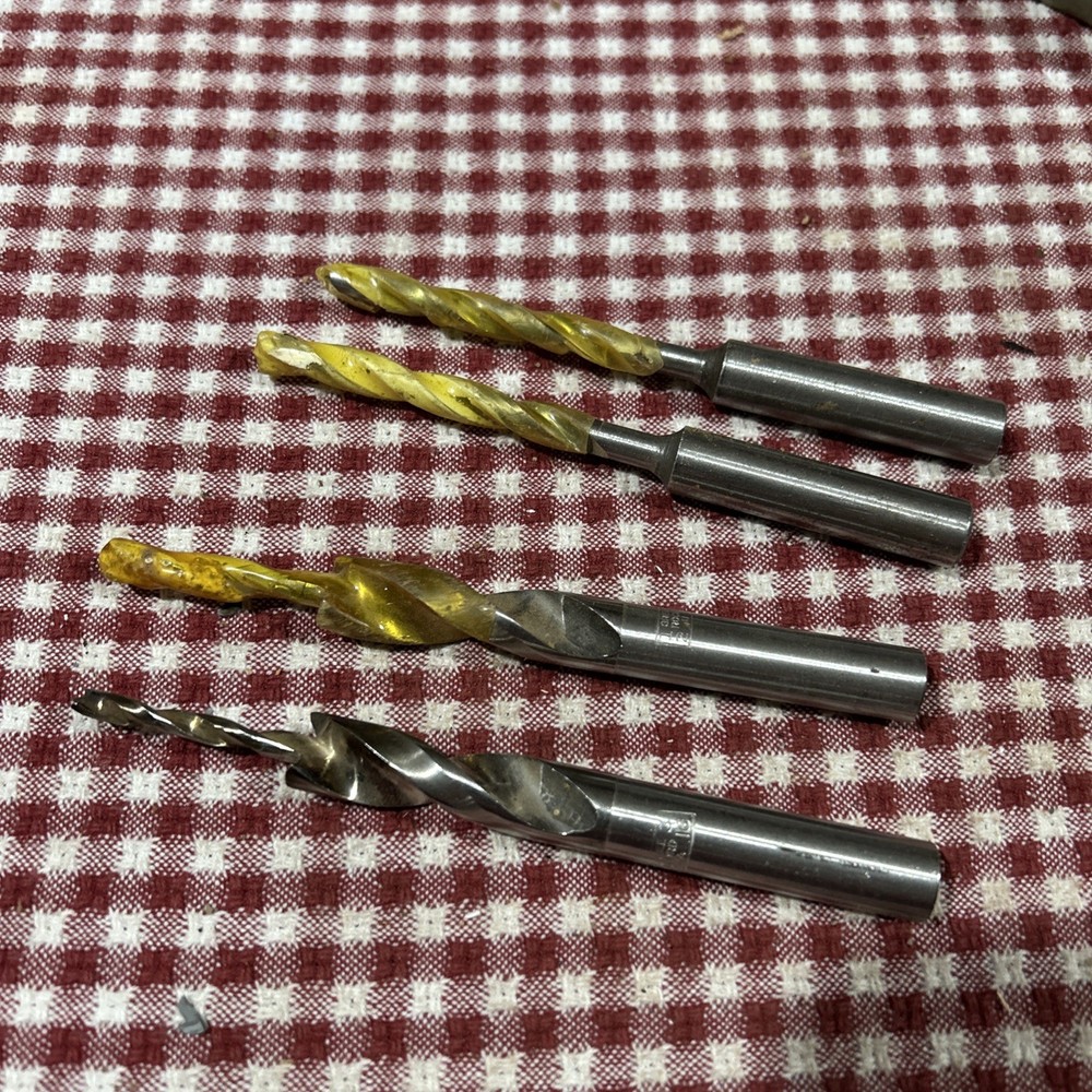 Greenlee And Forest City Tool Drillbits 4 Piece Lot