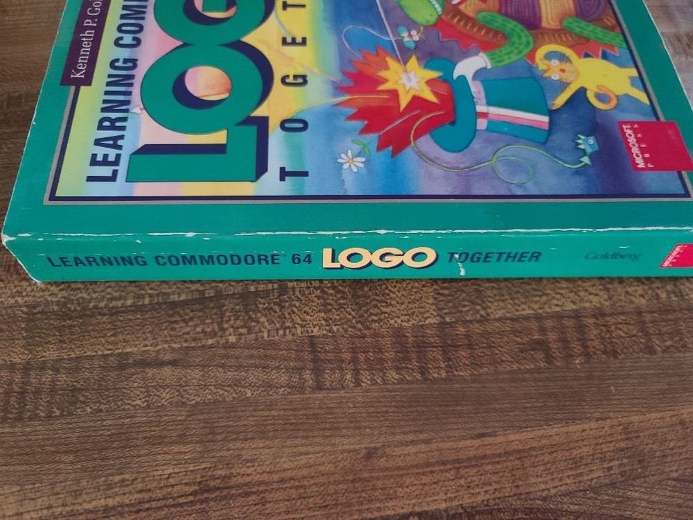 Vintage Commodore 64 LOGO Book by Microsoft