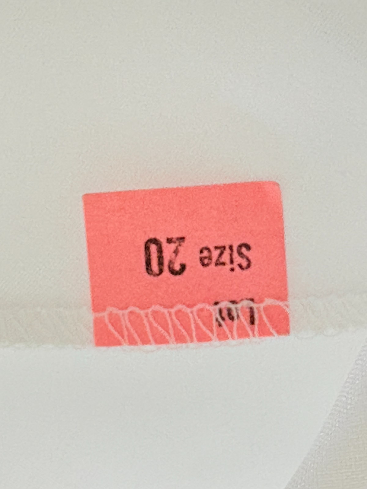 MERRY MODEL ~ Wedding Dress Petticoat Slip White Full ~ Large, 34" waist