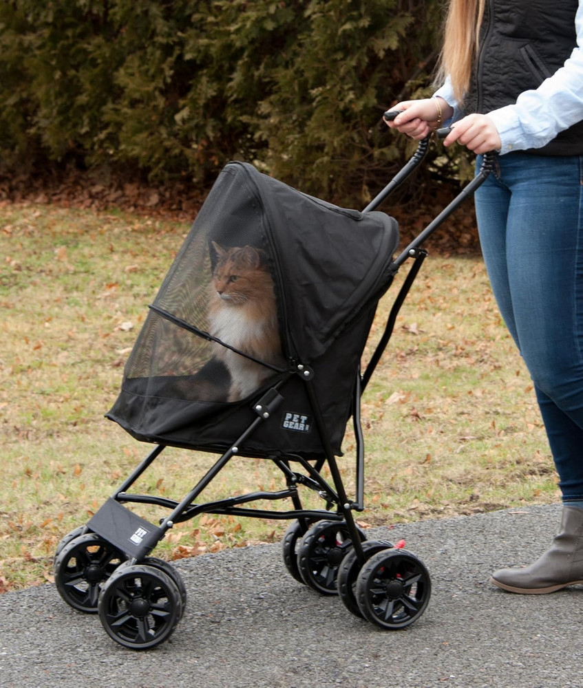 Pet Gear Travel Lite plus Stroller, Compact, Easy Fold, No Assembly Required, La