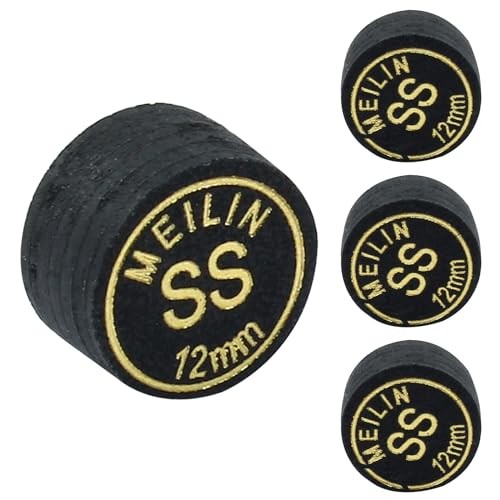 4PCS 12mm Pool Cue Tips How Cue Tip Billiard Accessories Suitable Super Soft