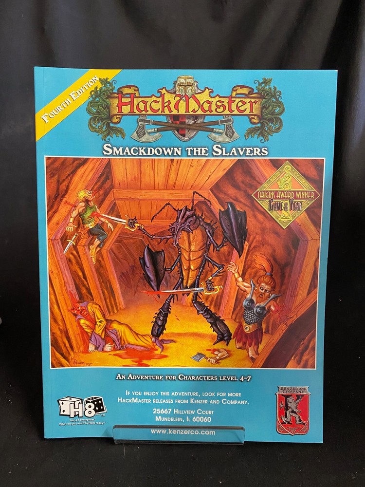 HackMaster RPG : Smackdown the Slavers (Kenzer & Co, 2002, EX)
