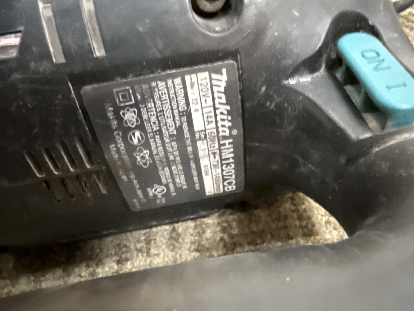 Makita HM1307CB 35 lb. Demolition Hammer