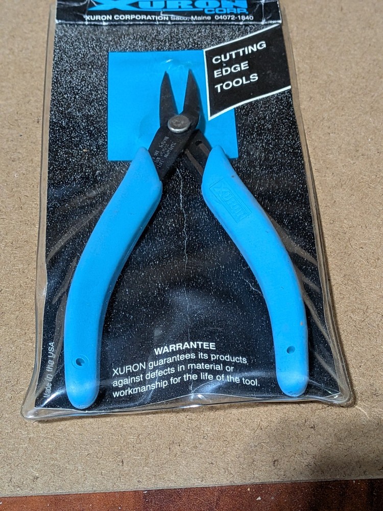 Xuron Corp. - #485 - Long Nose Plier (Smooth) - NOS