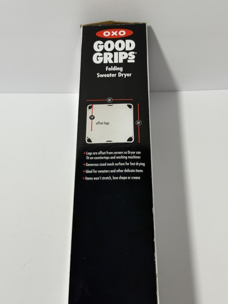 OXO Good Grips Folding Sweater Drying Rack With Fold-Flat Legs Stackable