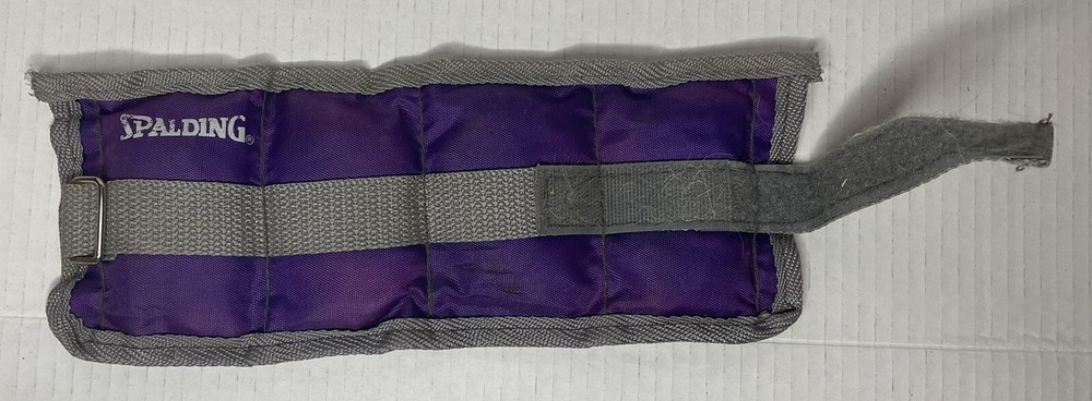 SPALDING Adjustable Ankle Weights - 2LB Pair- 16 oz each - Vintage