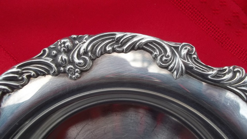 King Francis Pattern 7" Nut Candy Serving Bowl By Reed & Barton Silverplate