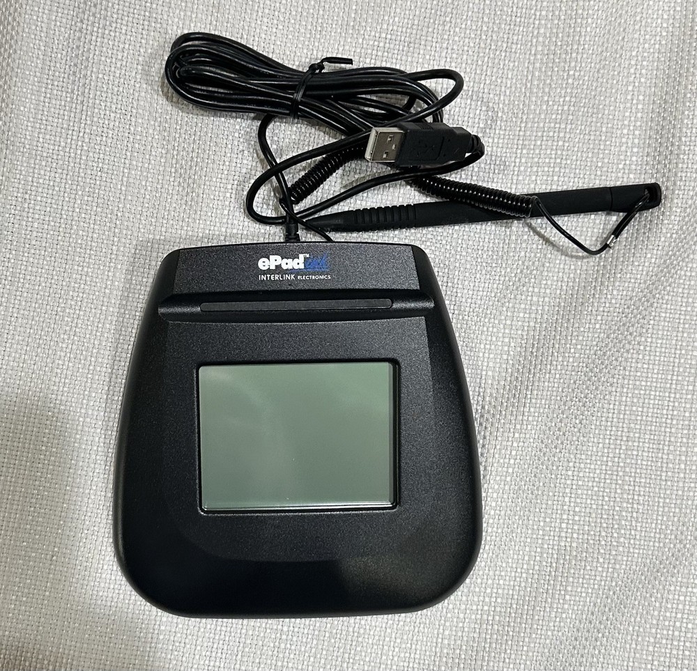 Epad Ink LCD Electronic Signature Capture NEW