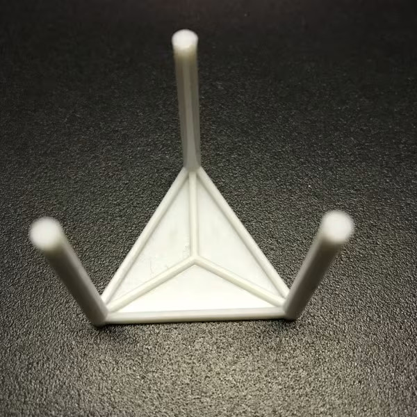 Prime Source PZ1000 White Plastic Pizza Stack - 1000 / CS