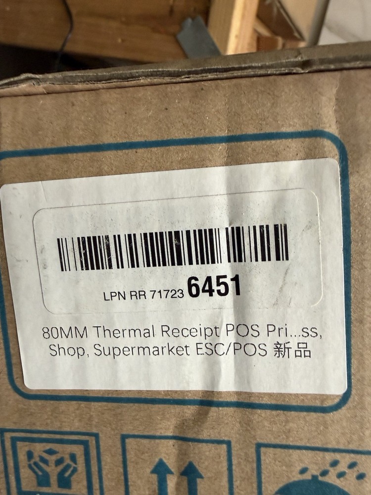 MUNBYN ITPP047 POS Receipt Printer - Black