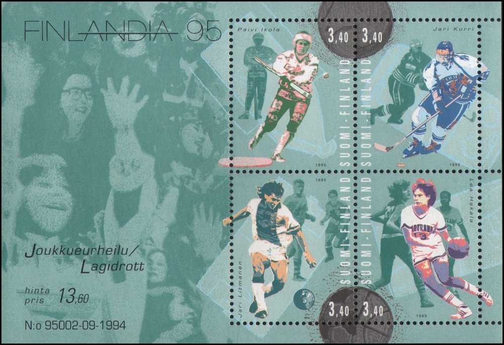 Finland #957 MNH VF s/s