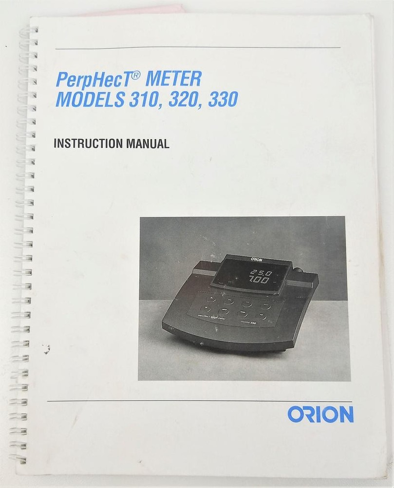 Orion PerpHect LogR 310 pH-ISE Meter with ATC Triode Electrode