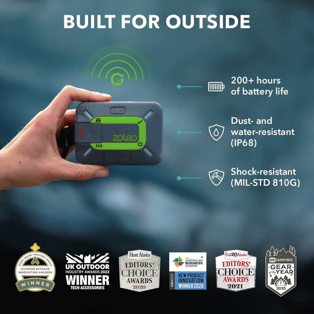 Two-Way Satellite Communicator Global SMS Text Messenger & Email, SOS Alerting