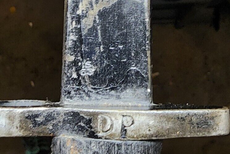 Vintage Original ENFIELD SMLE MK III SWORD BAYONET with SCABBARD 12" blade #3