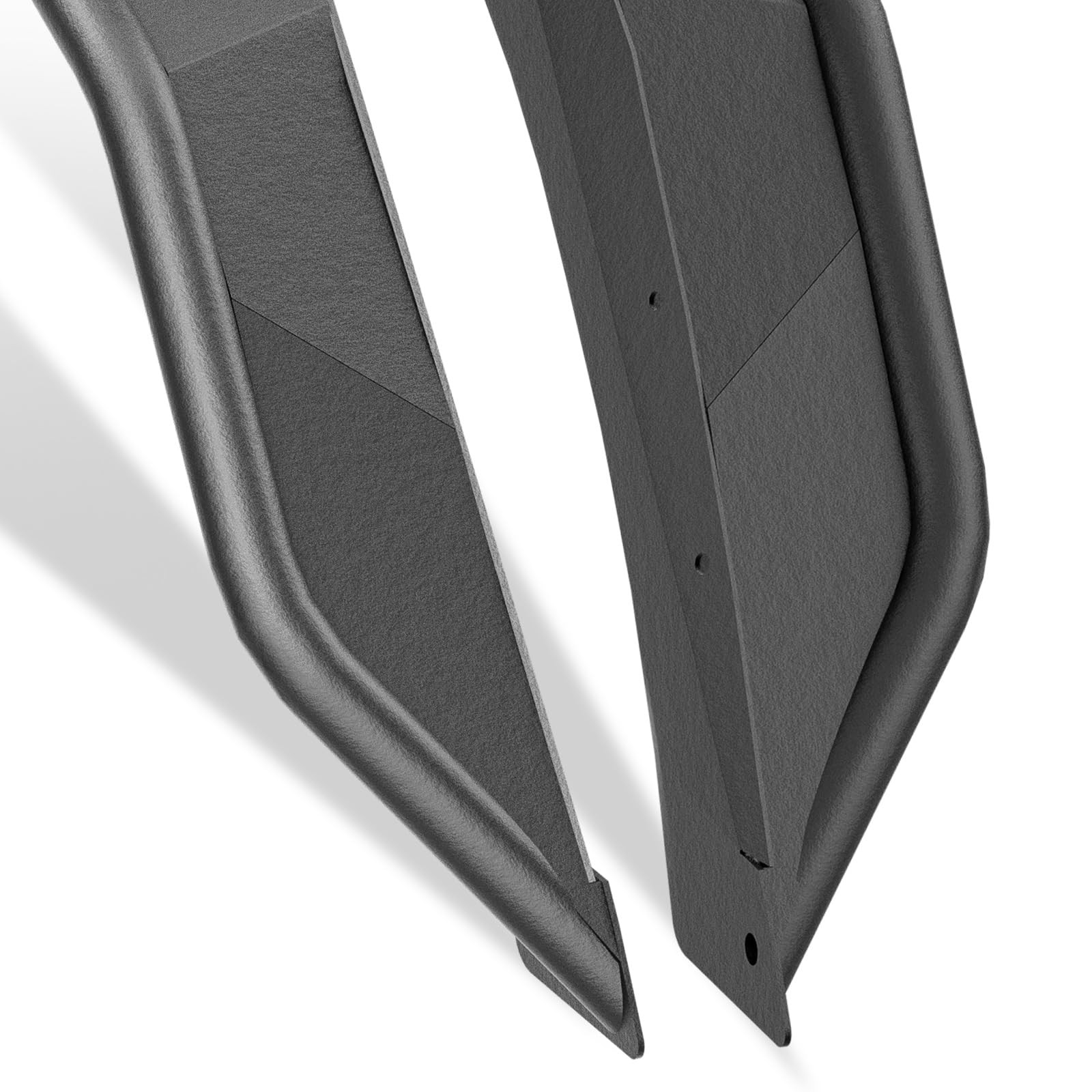 for JK JKU Tubular Front & Rear Fender Flares Compatible with 2007-2018 Jeep