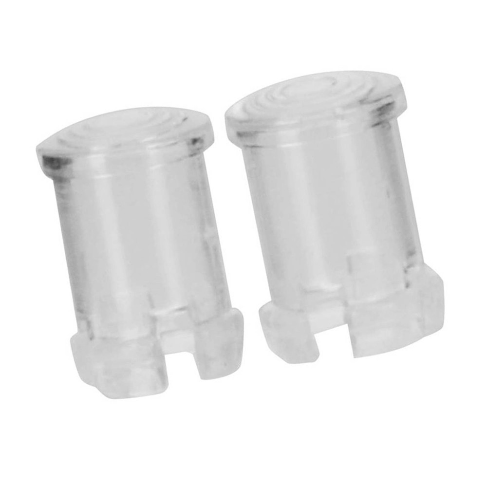 100Pcs Nylon LED Light Emitting Diode Transparent Lamp Light Caps Protective WT